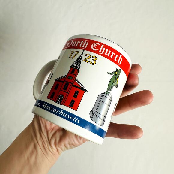 Vintage Old North Church Boston, MA 1723 Coffee Mug - Picture 4 of 7